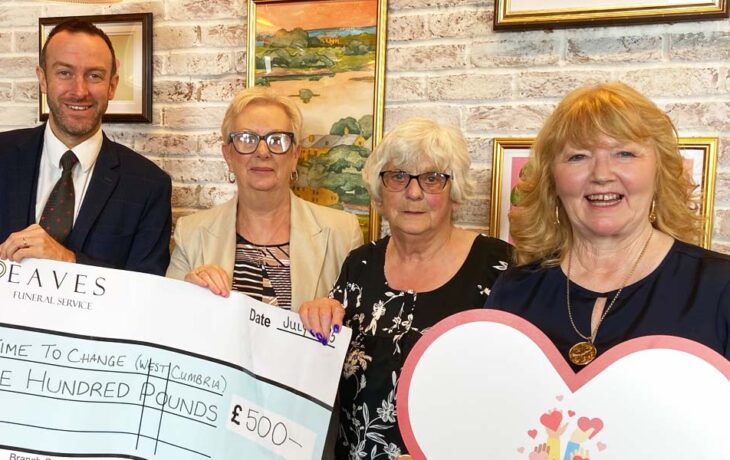 Eaves Funeral Service was one of the Funeral Partners branches to support inspiring community groups.